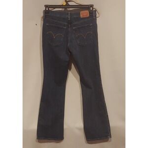 Levis Womens Mid-Rise Medium Wash Classic Bootcut Jeans Size 6